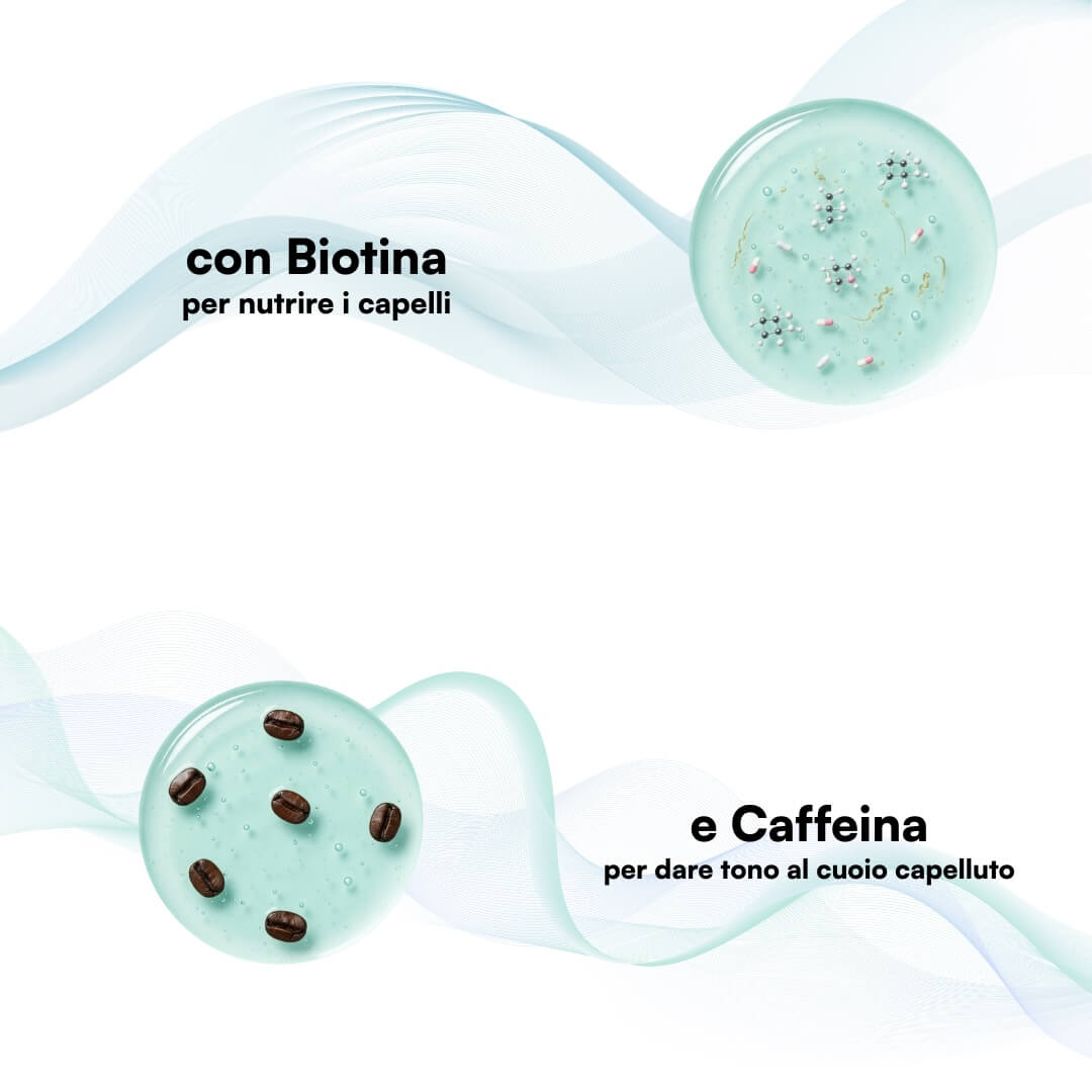 Hairà crescita+ spray con caffeina e biotina