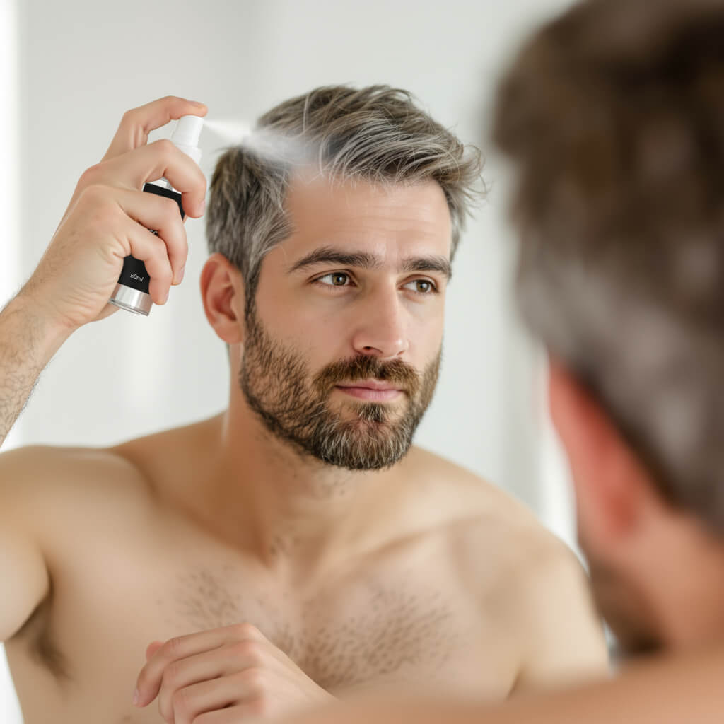 Hairà crescita+ spray con caffeina e biotina